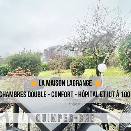 Maison Lagrange - 4 Chambres Quartier Iut Hopital カンペール エクステリア 写真